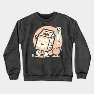 Japanese Peach Milk Crewneck Sweatshirt